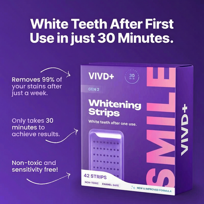 VIVD+ Purple Whitening Strips
